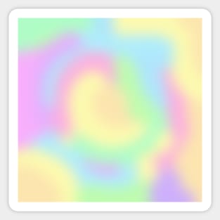 Soft Rainbow Pastel Design! Sticker